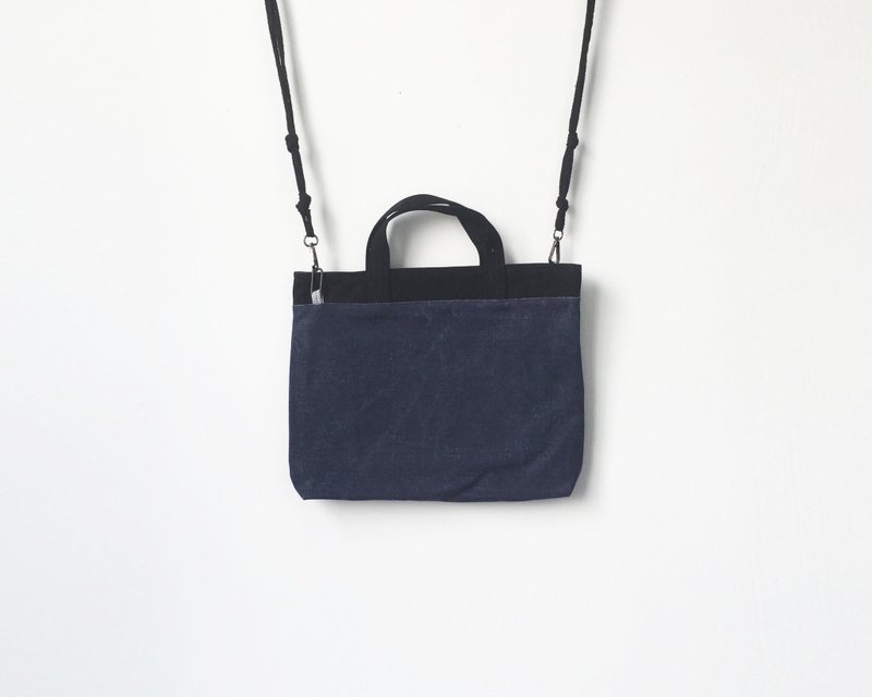 Wahr_ 双色拼接 13寸电脑包/手提袋/书包/侧背包 - 电脑包 - 聚酯纤维 