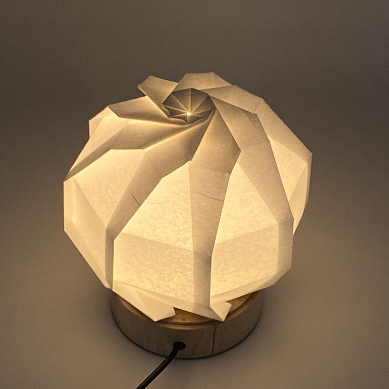 Ori-Temari with unit - 灯具/灯饰 - 纸 白色