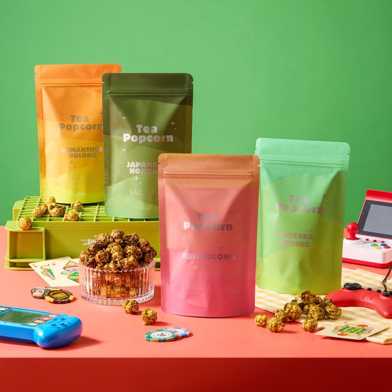 【散水礼物推荐】Sage Tea  茶味爆谷50包装 - 零食/点心 - 其他材质 粉红色