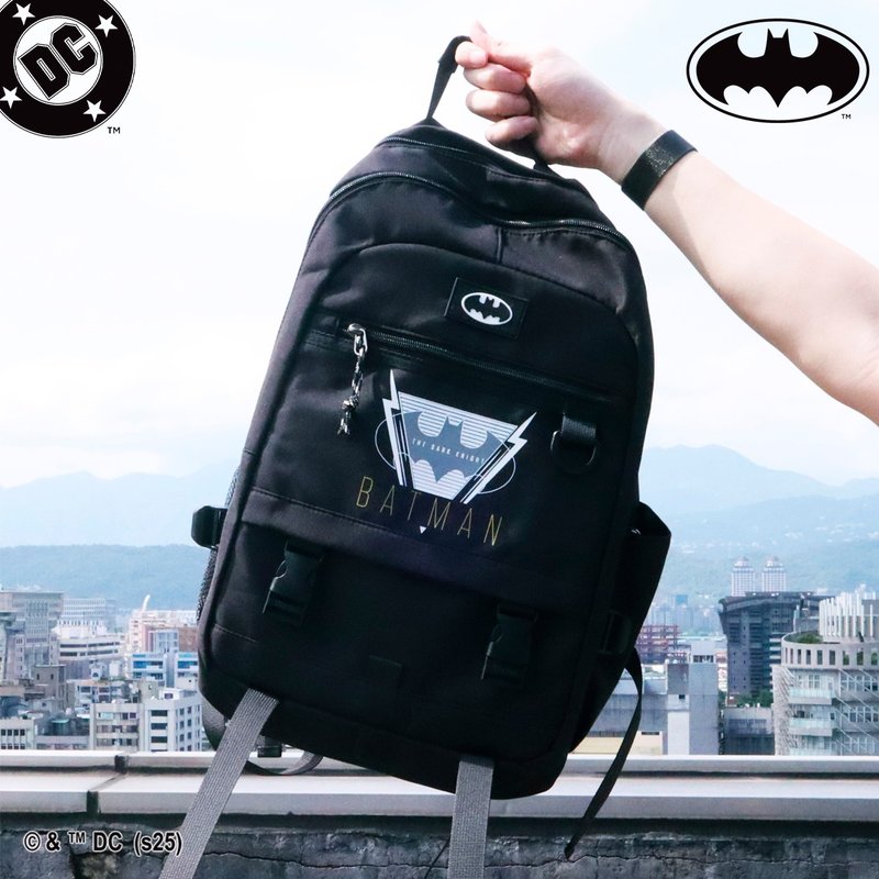 【BATMAN蝙蝠侠】后背包 - 后背包/双肩包 - 其他金属 