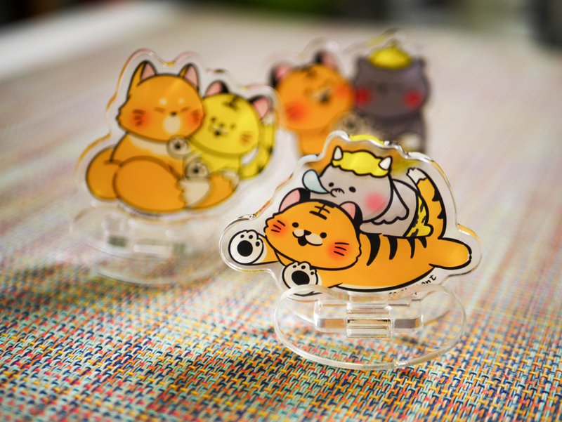 2022新品!! So象原创 虎虎摇摇小立牌 | 压克力摆件 - 摆饰 - 塑料 