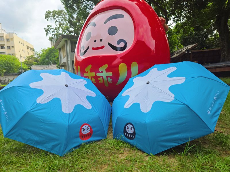 富士山福神  晴雨两用伞 折叠伞 轻量伞 - 雨伞/雨衣 - 防水材质 