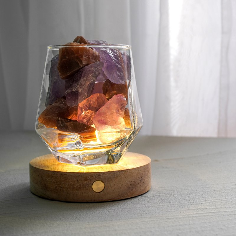 扩香原石 扩香石 水晶 夜灯 可寄台湾 - 灯具/灯饰 - 水晶 多色