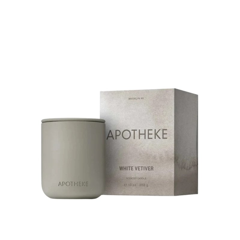 Apotheke 白香根草双芯陶瓷蜡烛【美国手工制造】 - 香薰/精油/线香 - 精油 