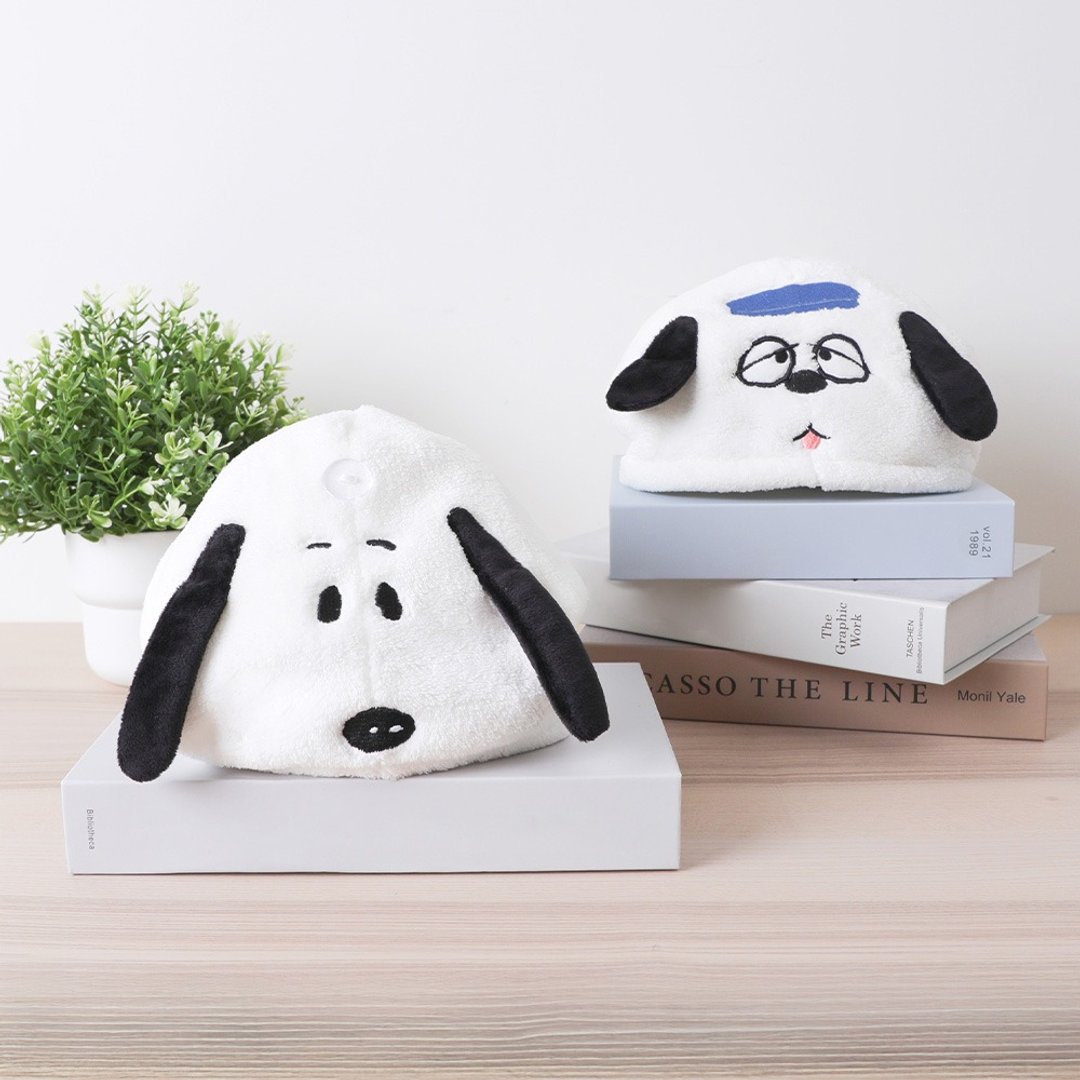 Peanuts 史努比吸水干发帽 Snoopy Olaf 超细纤维快干发帽 - 卫浴用品 - 聚酯纤维 多色