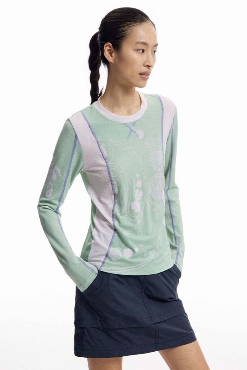 麦田怪圈 骑行服上衣 - 女装上衣 - 其他材质 