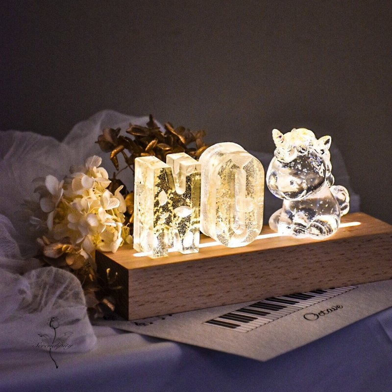 稚拙泡影No晶漾花灯座组 - 干燥花/捧花 - 植物．花 