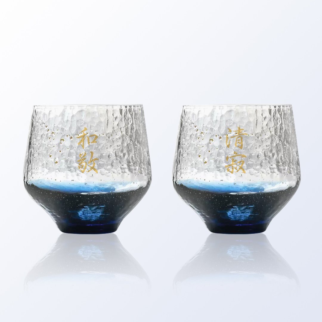 TOYO-SASAKI | 星空杯星辰杯威士忌杯对杯定制化礼物 刻字玻璃杯 - 酒杯/酒器 - 玻璃 
