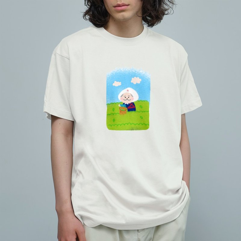 Ochahase tea plantation T-shirt - 女装 T 恤 - 其他材质 白色