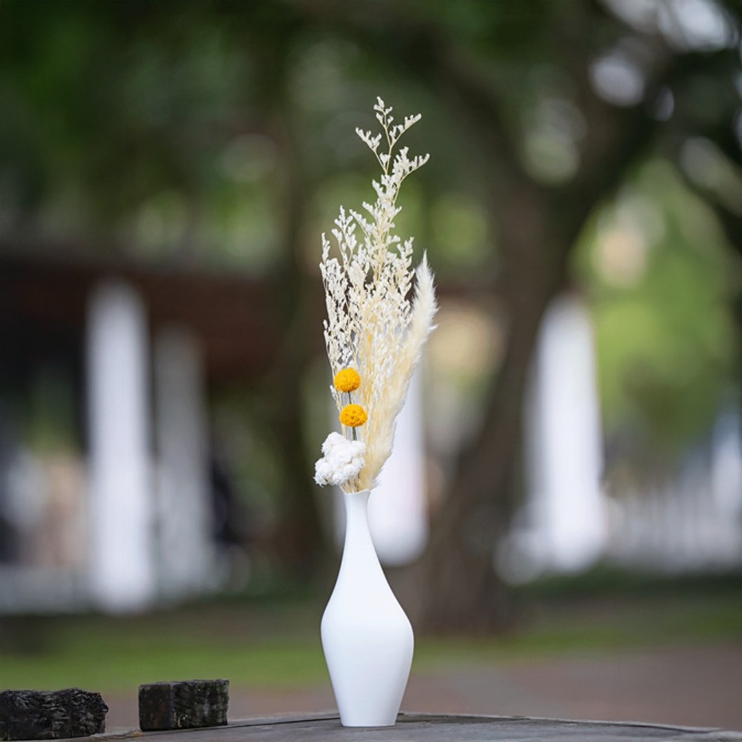 Maternelle  3D打印极简花瓶 鲜花永生花 植物摆饰 母亲节送礼 - 花瓶/陶器 - 塑料 