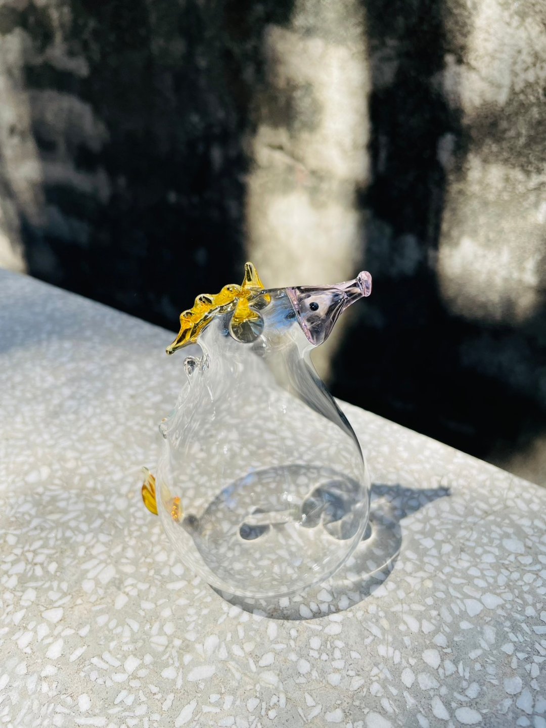 水晶玻璃 琉璃 存钱筒 马 生肖 - 储蓄罐 - 玻璃 