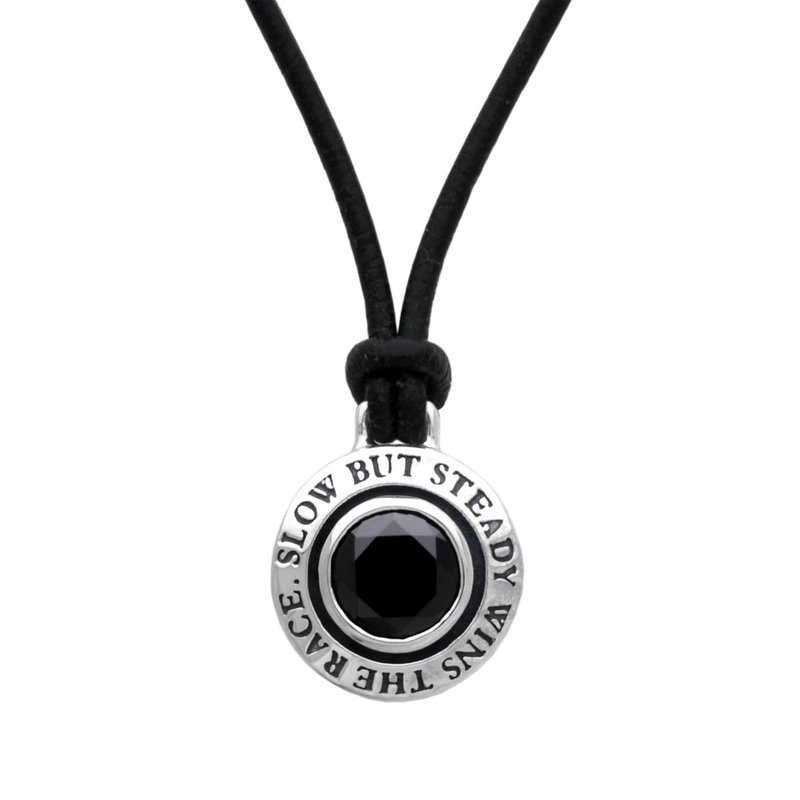 黑色 925 纯银项链 男款 日本制造 fc229 - 项链 - 纯银 