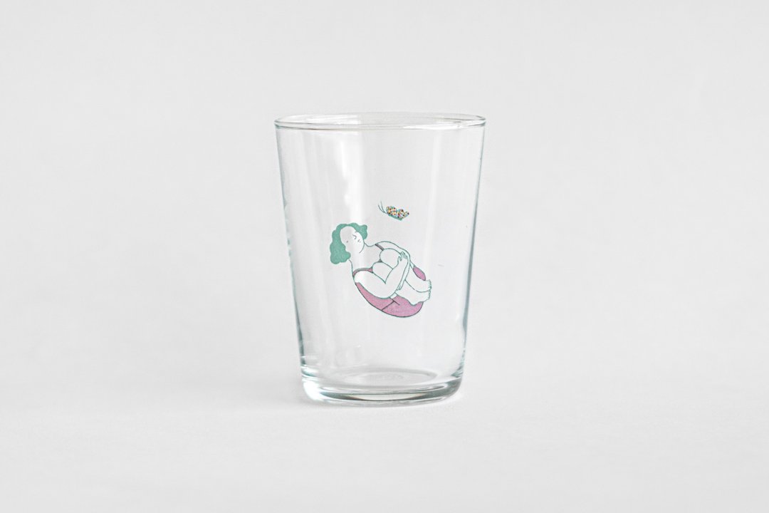 【+t企划】永远在一起 好不好 _女生版 - 玻璃杯 - 玻璃 透明