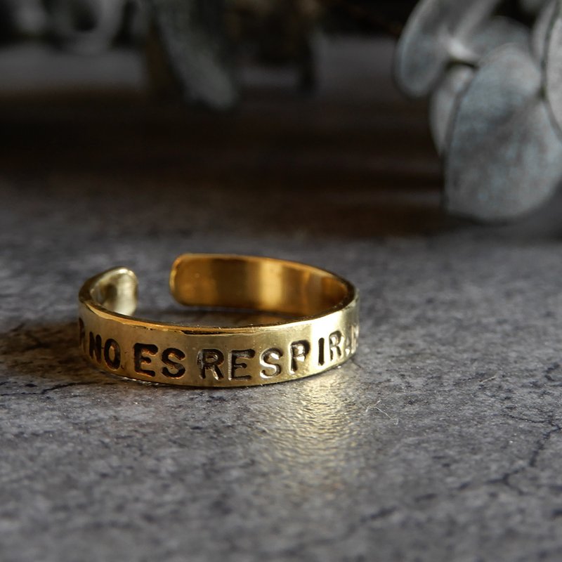 束状耳挂 消息 / brass C073 - 耳环/耳夹 - 铜/黄铜 金色