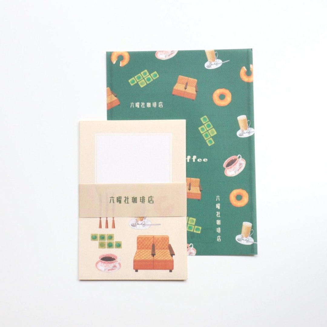 forme. (forme.) 梦游京都吃茶时光 信纸组 六曜社珈琲店 - 信封/信纸 - 纸 