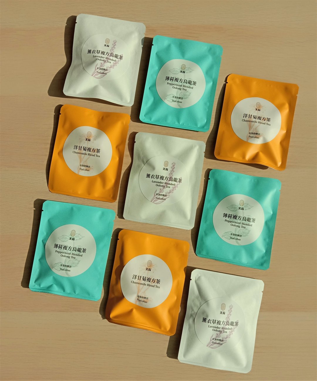 综合_香草复方茶包组合_舒心助眠_有GABA的养生饮品 - 健康/养生 - 植物．花 多色