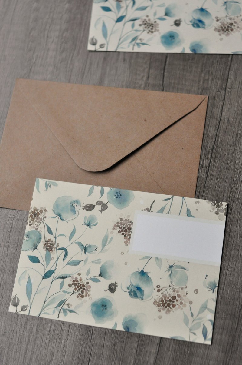 "我想对你说..."万用卡 ZeroMimi X B.Flower系列---想念 - 卡片/明信片 - 纸 