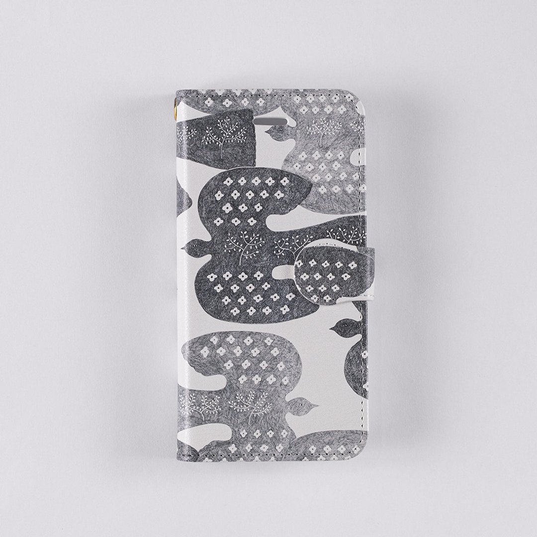 iPhone case / folk birds pink - 手机壳/手机套 - 其他材质 