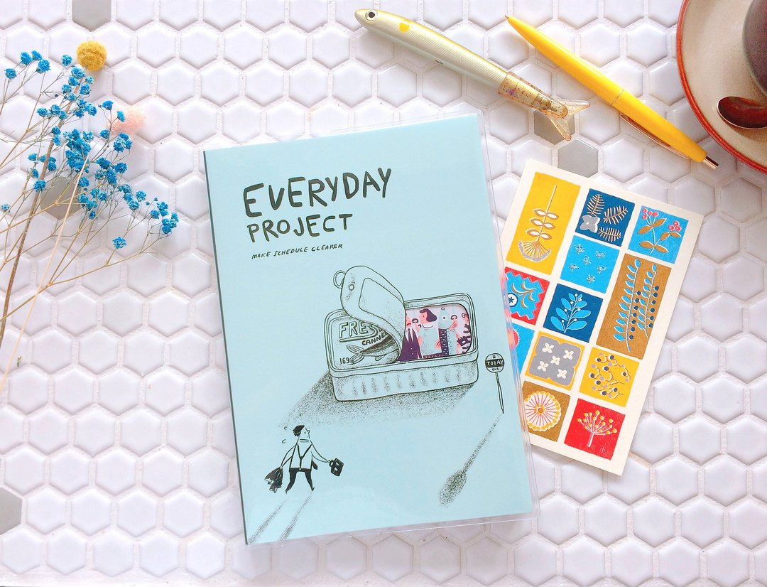 迪梦奇 Everyday Project 每日项目志 [鱼罐头] - 笔记本/手帐 - 纸 多色