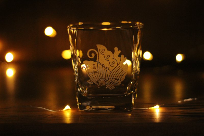 Agehacho-swallowtail  lowballglass - 玻璃杯 - 玻璃 透明