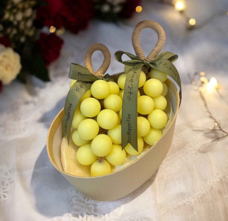 奥芃思美学乳霜手工皂 葡萄串一串 - 蜡烛/香氛/手工皂 - 精油 黄色