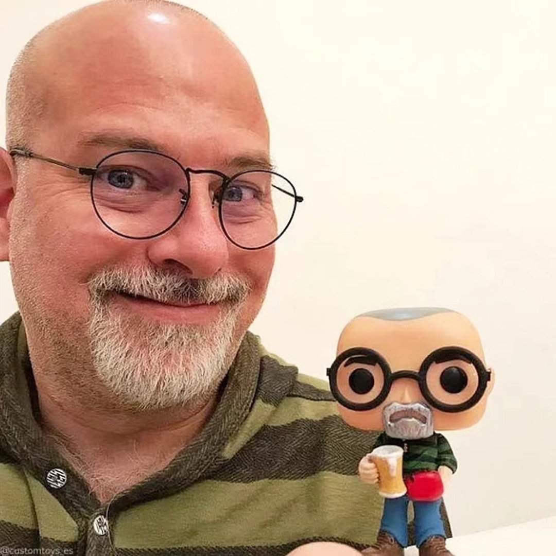 纯手工定制美国Funko Pop 自画肖像公仔娃娃男朋友老公生日礼物 - 玩偶/公仔 - 粘土 多色