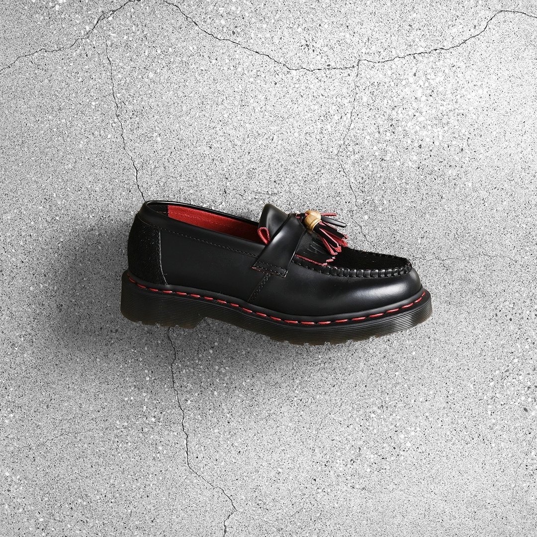 马汀流苏乐福鞋UK4 / 马汀穿搭、古着马汀、复古皮鞋、Dr.Martens - 其他女款皮鞋 - 真皮 黑色