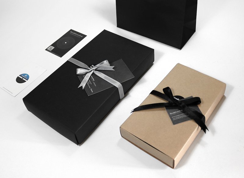 加购 特制送礼包装组(特制礼物盒+礼品缎带+黑色小卡) 不单售 - 木工/竹艺/纸艺 - 纸 