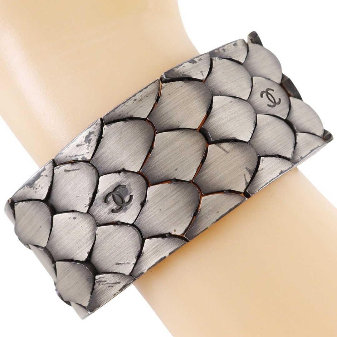 【日本直送】香奈儿 CHANEL COCO 标志 手链 金属制 银色 98A 约106g женские【二手品】 - 手链/手环 - 其他金属 银色
