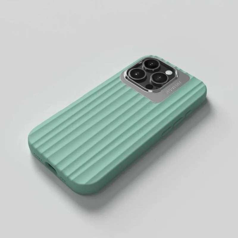 Nudient | BOLD 立体硅胶手机壳 - Tiffany magsafe-iPhone16,15 - 手机壳/手机套 - 硅胶 绿色