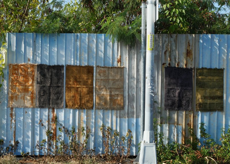 铁锈染织毯 - 被子/毛毯 - 棉．麻 