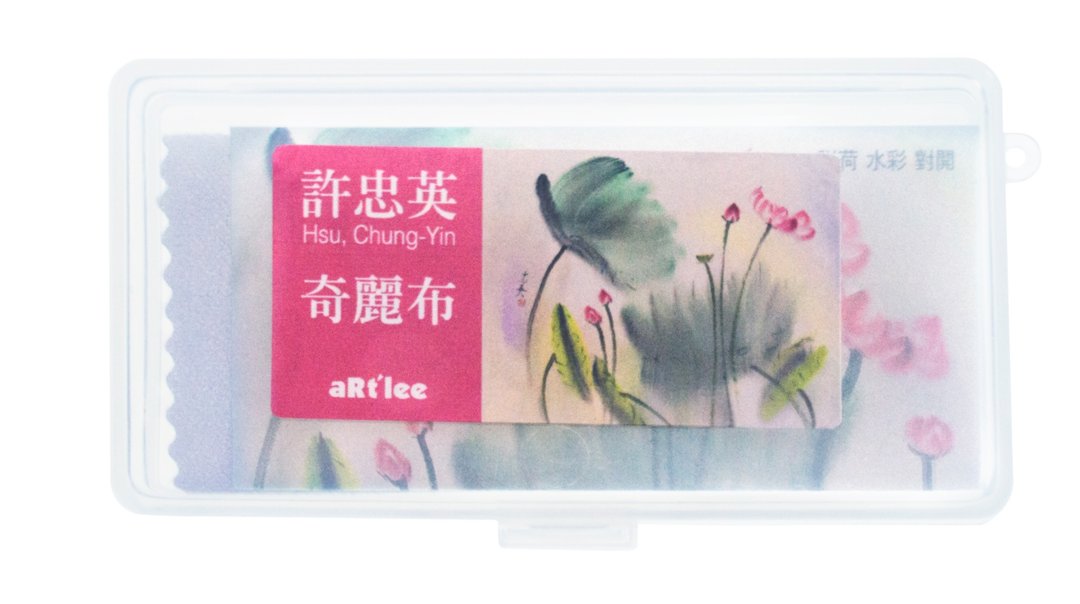 许忠英 荷花 奇丽布 - 其他 - 聚酯纤维 金色