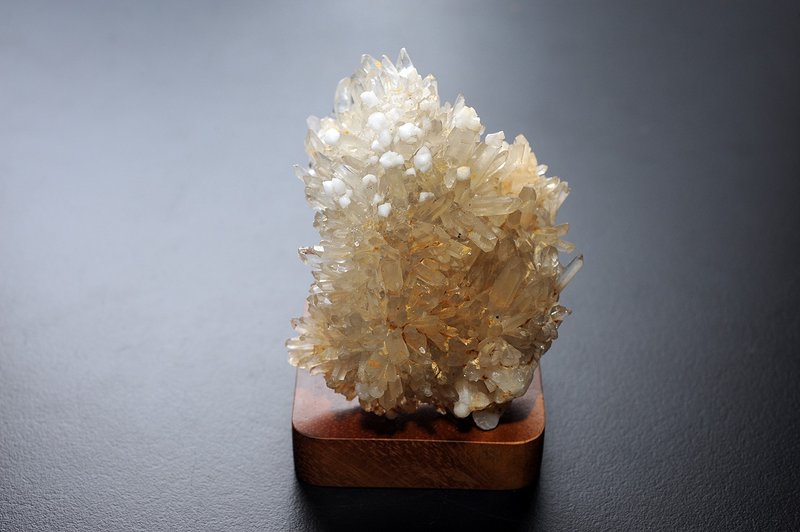 菊花晶白水晶簇 灵修 招财 破煞 防小人 - 摆饰 - 水晶 