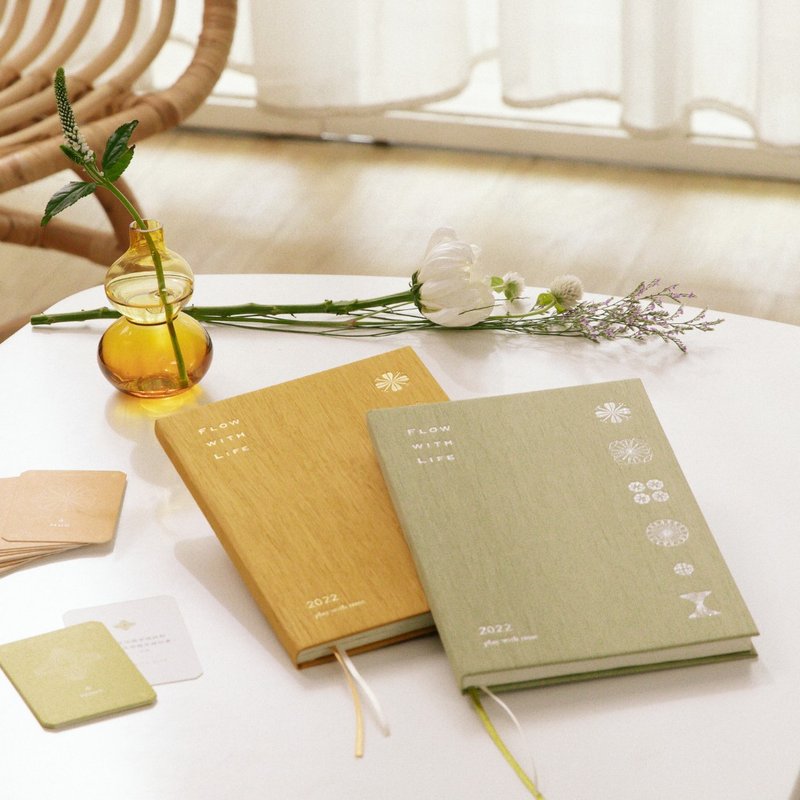 女人迷 2022 play with time 手帐单本 | 黄 - 笔记本/手帐 - 纸 黄色