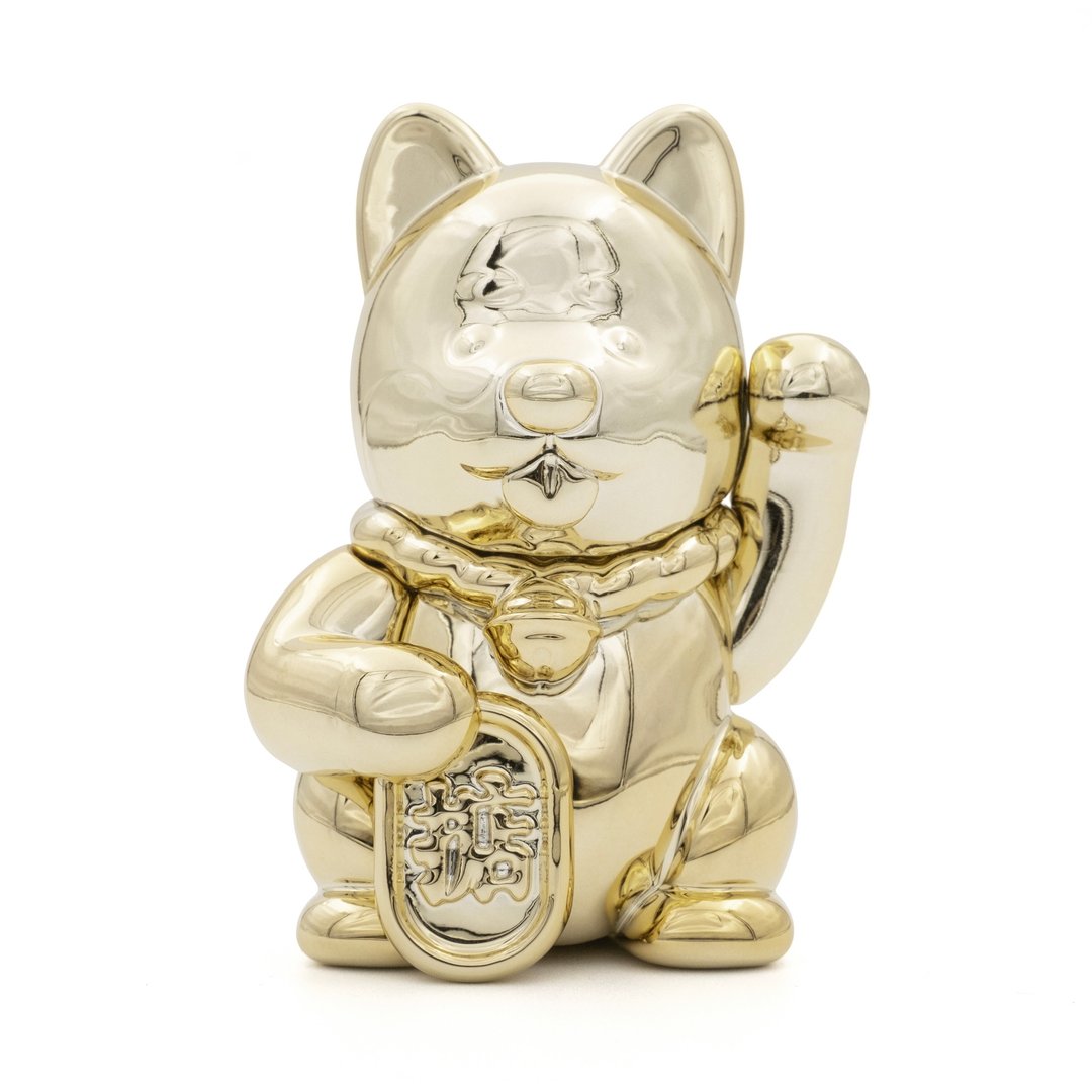【贺年系列】吉祥师PJai 82mm (黄金版 - 掂) (TY001) - 玩偶/公仔 - 塑料 金色