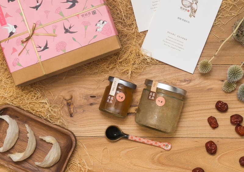  少女妈咪限定礼盒 I 鲜炖燕窝 I 即食即饮 l 母子瓶 l 红枣组 - 其他 - 新鲜食材 粉红色