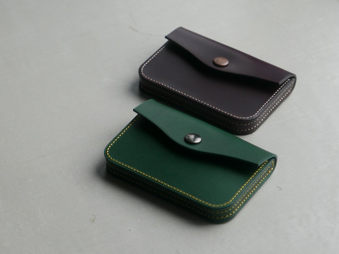 Boxlike Card Case I 驹缝名片盒子 - 证件套/卡套 - 真皮 多色