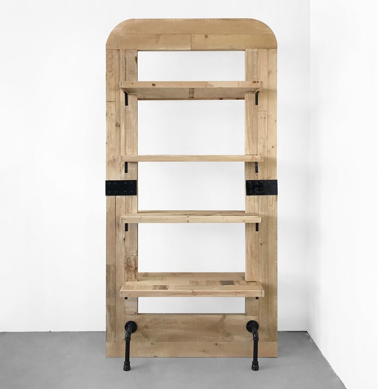 集层材屏风柜 大款 CU042L - 其他家具 - 木头 咖啡色