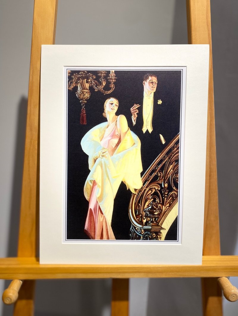 本店独立印制 - 美国20世纪初VINTAGE  浮华世界精美插画 - 海报/装饰画/版画 - 纸 