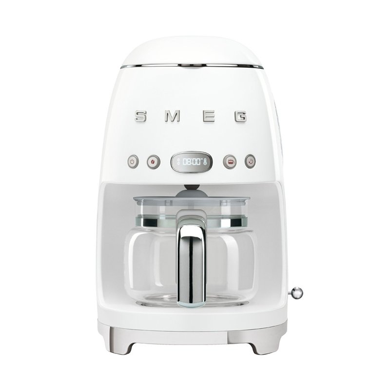 【SMEG】意大利滤滴式咖啡机-珍珠白 - 厨房家电 - 其他金属 白色