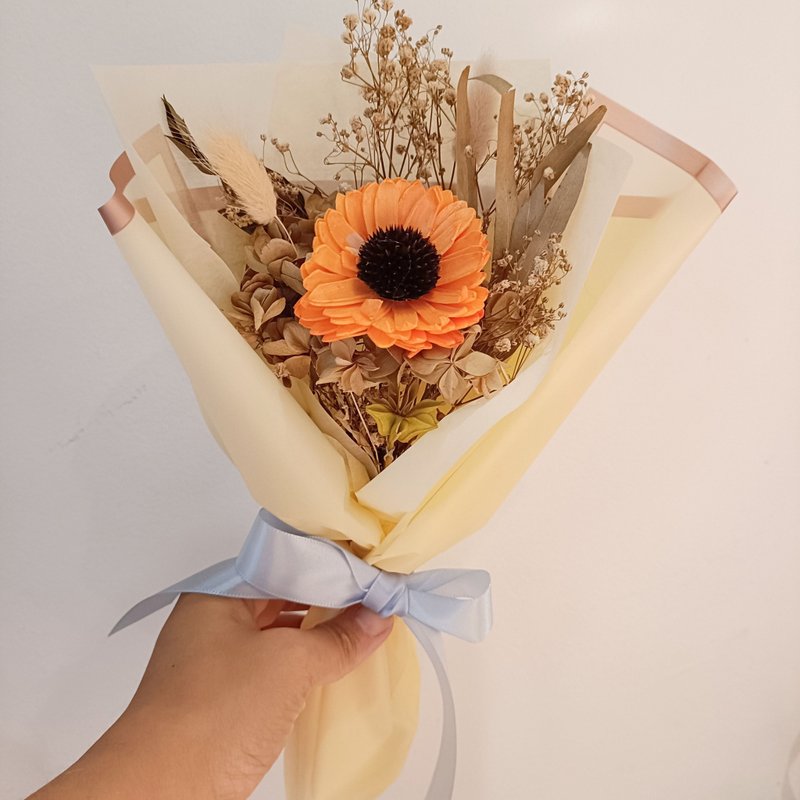 毕业礼物永生玫瑰向日葵太阳花束 情人节生日工商企业赠品课程七 - 干燥花/捧花 - 植物．花 多色