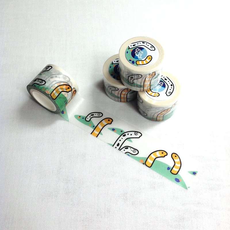 【日本和纸】花园鳗纸胶带 - 纸胶带 - 纸 多色