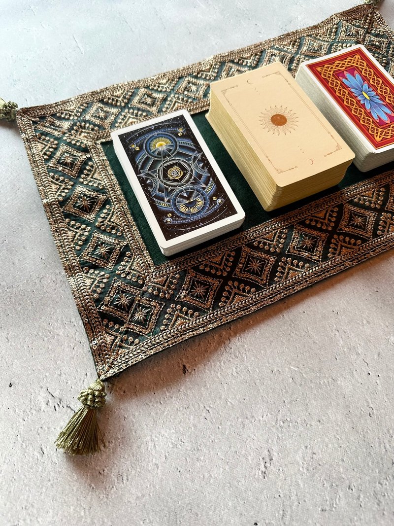 塔罗布　tarot mat 　tarot cloth  Made in JAPAN - 餐垫/桌巾 - 其他人造纤维 