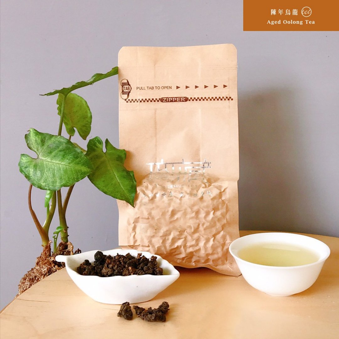 【无藏故事茶】阿里山陈年乌龙茶_光阴的味道故事茶_100g / 600g - 茶 - 新鲜食材 橘色