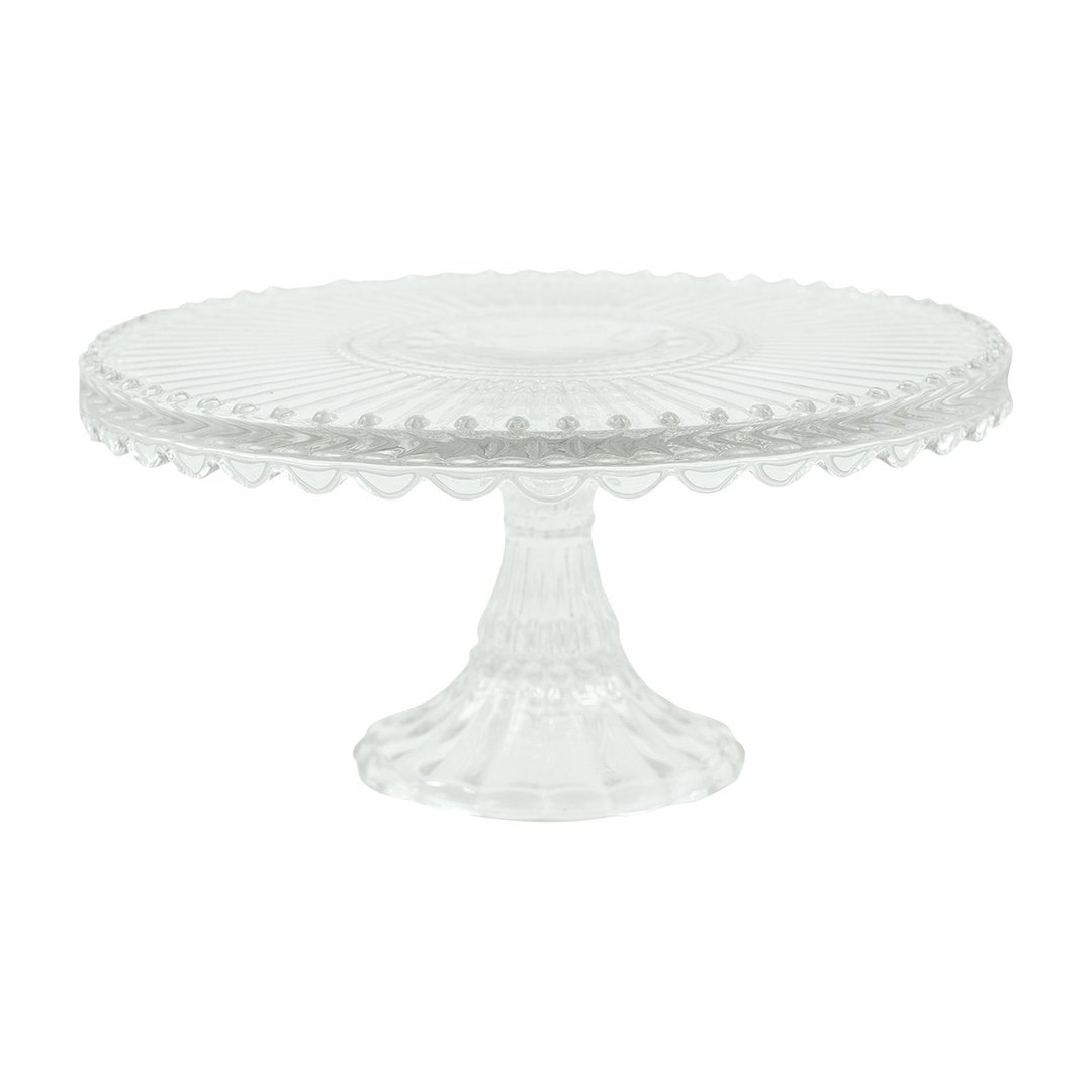 【新品】丹麦Greengate Alice clear 玻璃蛋糕架 M - 盘子/餐盘/盘架 - 玻璃 多色