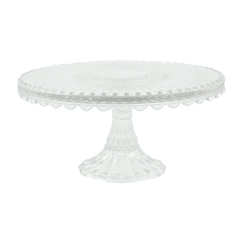 【新品】丹麦Greengate Alice clear 玻璃蛋糕架 M - 盘子/餐盘/盘架 - 玻璃 多色