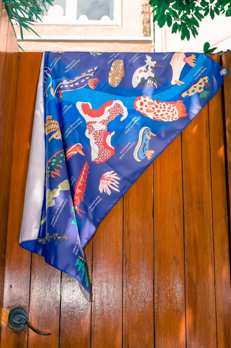 海蛞蝓快干毛巾 - 运动配件 - 其他人造纤维 蓝色