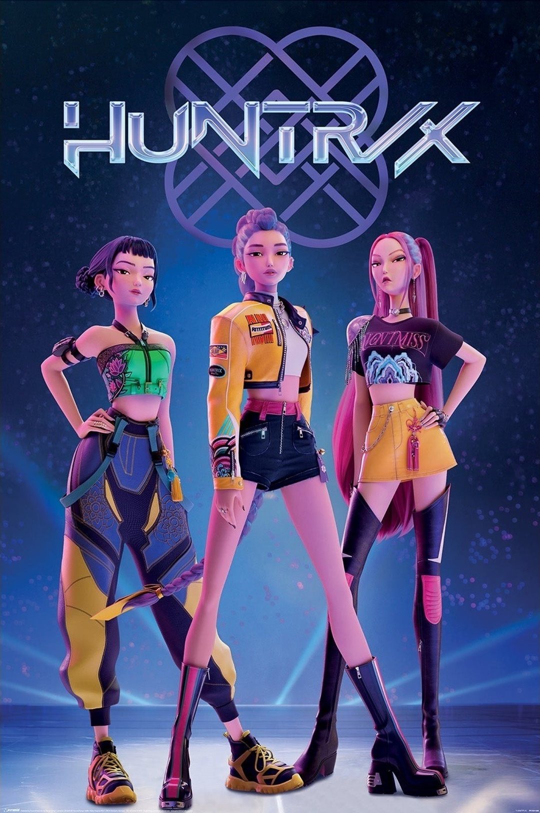 【Kpop 猎魔女团】HUNTR-X – How It'ss Done 英国进口海报 - 海报/装饰画/版画 - 纸 多色