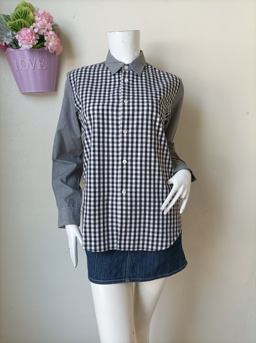 COMME des GARCONS Womens shirt / Cotton shirt Size S - 女装衬衫 - 棉 