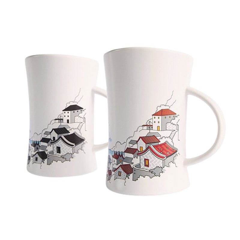 【游变台湾】马祖-岛屿风情变色杯 - 咖啡杯/马克杯 - 陶 白色